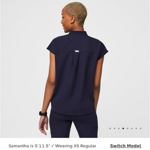 Brand new Figs Oversized scrub top